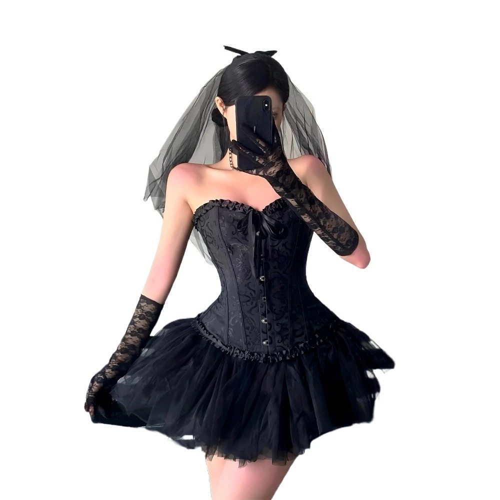 Body da balletto per donna Abbigliamento Tutu Abito Abbigliamento da ballo Hotsweet Costumi di scena Performance di festa Abiti di moda Cosplay