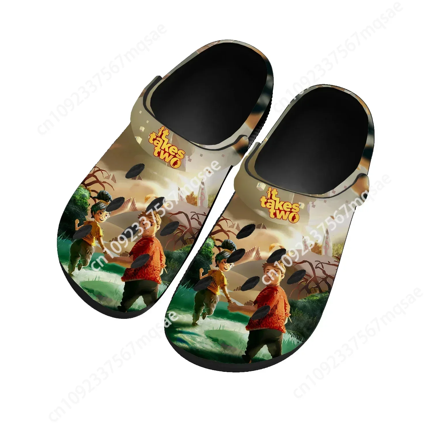 

Cartoon Game It Takes Two Home Clogs Mens Womens Teenager Tailor Made Water Shoes Garden Beach Fashion Hole Slippers Sandals