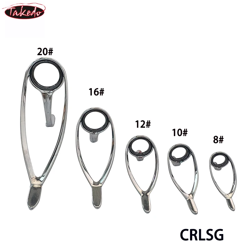 Anillas guía TAKEDO CRLSG para montaje y reparación de cañas - imagen 4