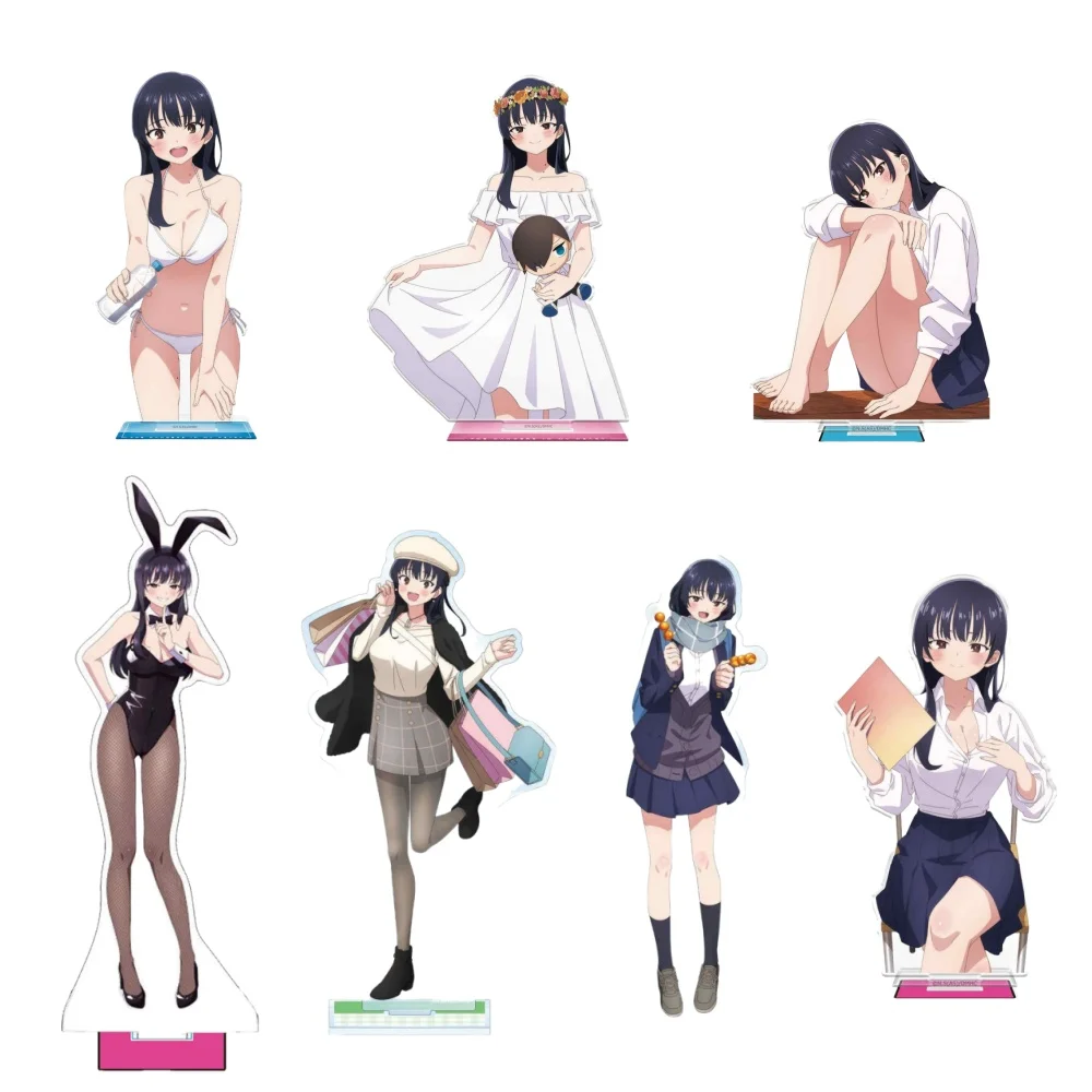 

Anime The Dangers In My Heart Acrylic Stand Kyotaro Ichikawa Anna Yamada Action Figures Desk Model Plate Toys Room Decorations