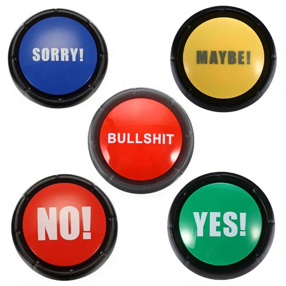 Buzzer Sonore Drôle Pissente – Bouton Parlant Pour Farces, Dressage Animaux, Bureau Ou Jeux – ABS Robuste, +2000 Sons