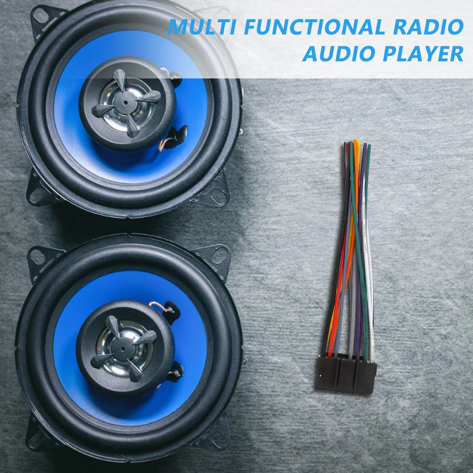 Improve Audio Music Quality - Stereo Wiring Harness Kit Compatible with
