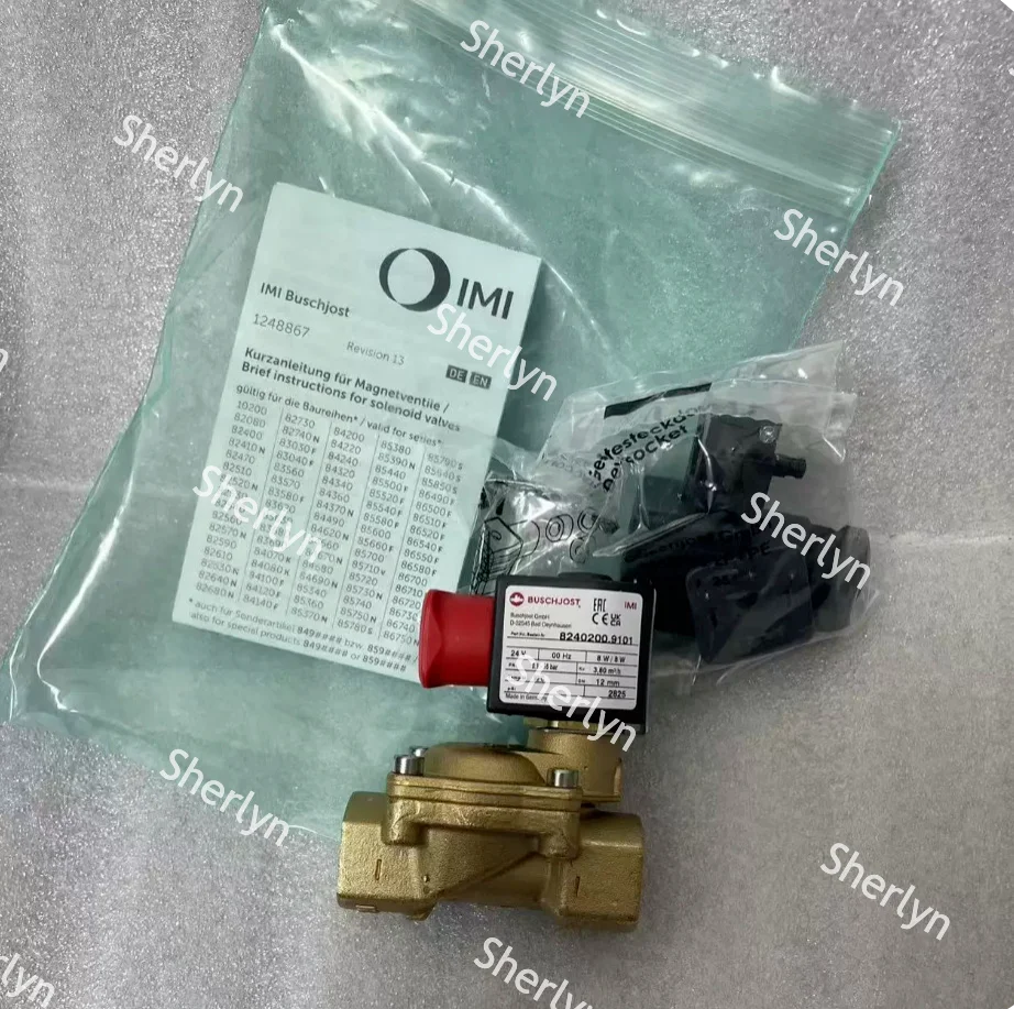 

NORGREN 8240200.9100.024.00 MI Buschjost Solenoid Valve for Industrial Pneumatic Systems G1/2 'thread
