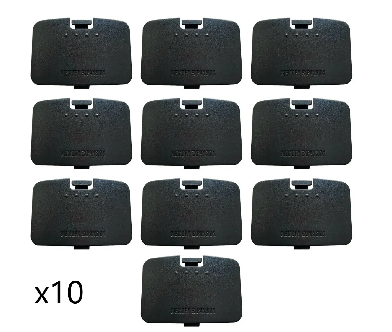 10Pcs/lot Jumper Pak Memory Expansion Door Cover Lid Replacement Parts for Nintendo 64 N64 Game Console Accessories