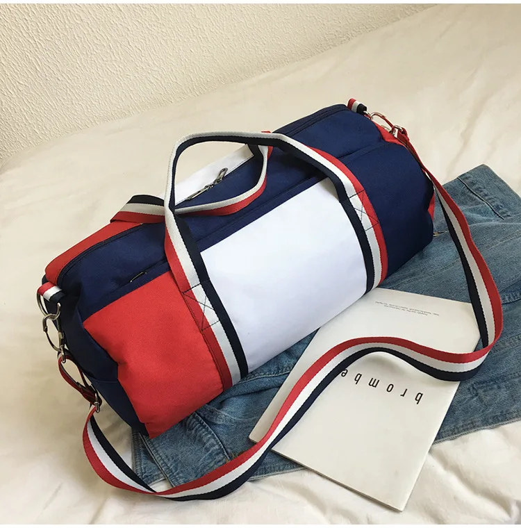 Dry and Wet Separation Fitness Bag, Cylinder, Waterproof, Travel, Portable, Sports, Tassen Tas, Gym Bag