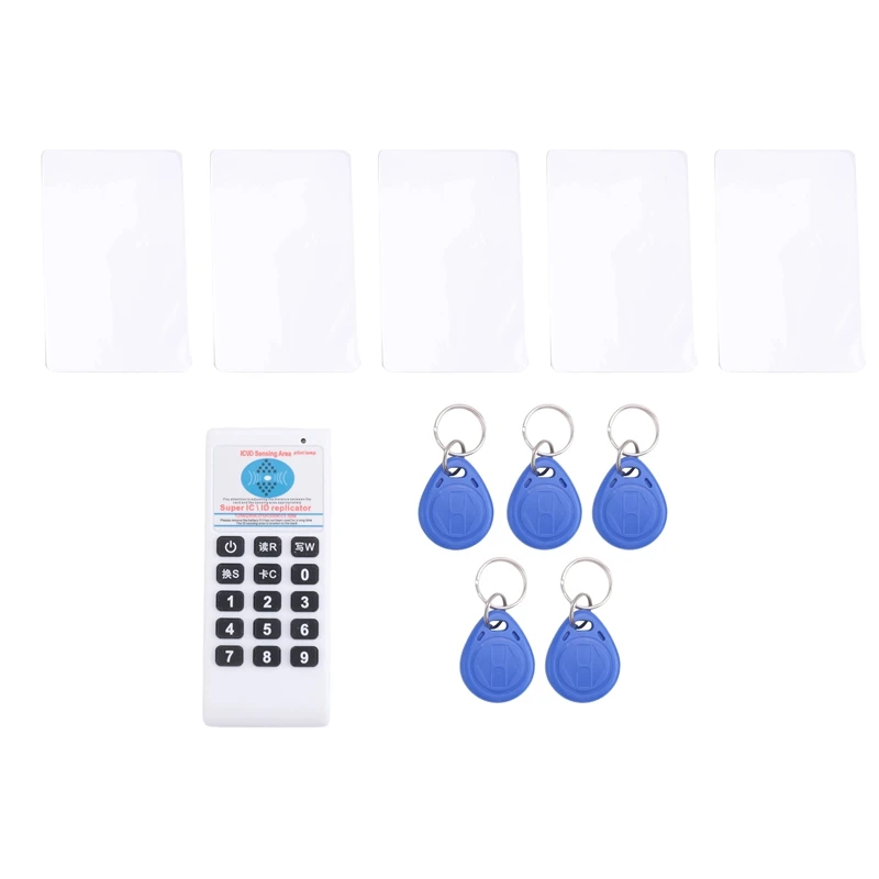 XTECH Handheld-Frequenz 125 kHz-13,56 MHz Kopierer Duplikator Cloner RFID NFC IC-Kartenleser und -schreiber