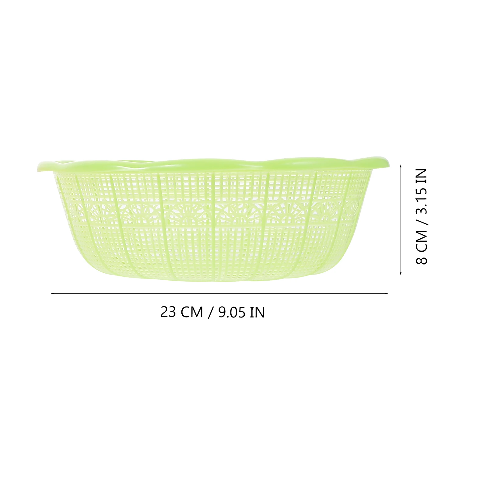 

4pcs Rice Basin Set Plastic Strainers Sink Basket for Fruit Vegetable Rice Sieve Basin Kneading Dough Kitchen Tool