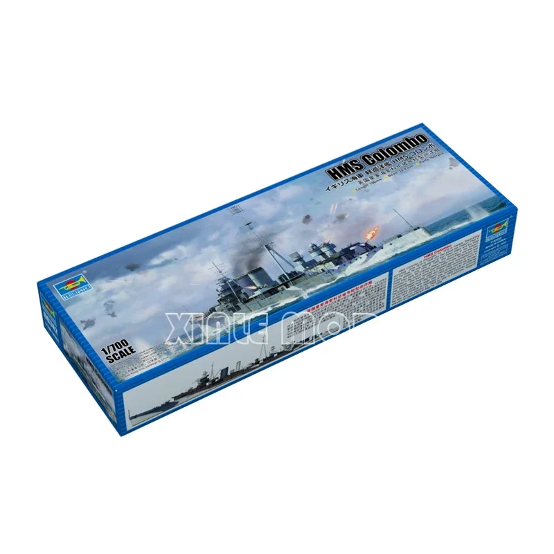 Trumpeter 06742 HMS Colombo 1/700 Militärisches zusammengebautes Modellbausatz-DIY-Spielzeug, für Sammlung, Geburtstagsgeschenk