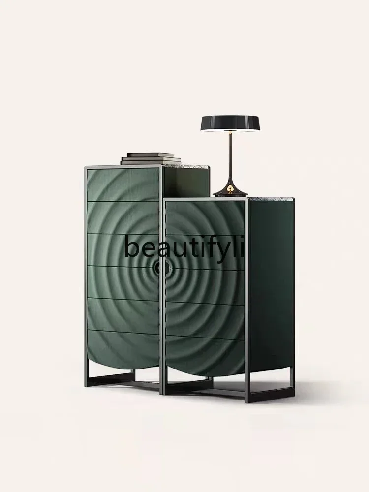 

zxWhole house supporting art creative light luxury household six-chest cabinet