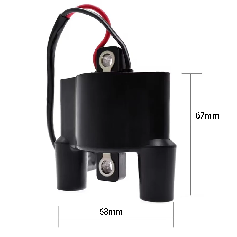 F6T557 Ignition Coil 63P-82310-01-00 60E-82310-00-00 21121-3722 21121-0720 Compatible with Yamaha F60 4 Stroke F150 F50 F75 F90