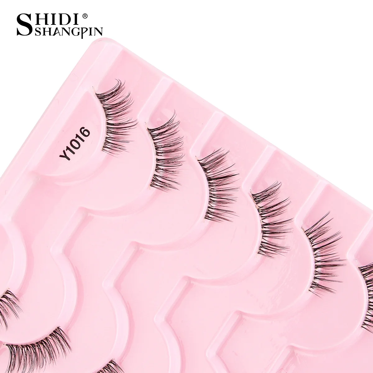 Neue Halbe Wimpern Falsche Wimpern 5/10 Paar 3D Nerz-Wimpern Natürliche Wimpernverlängerung Katzenaugen-Wimpern Make-up Faux Cils Fox Lash – Detail 32