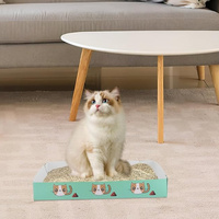 5/10pcs Disposable Litter Boxes, Foldable Cat Toilets, Portable Litter Trays, and Outdoor Travel Cat Cleaning Supplies