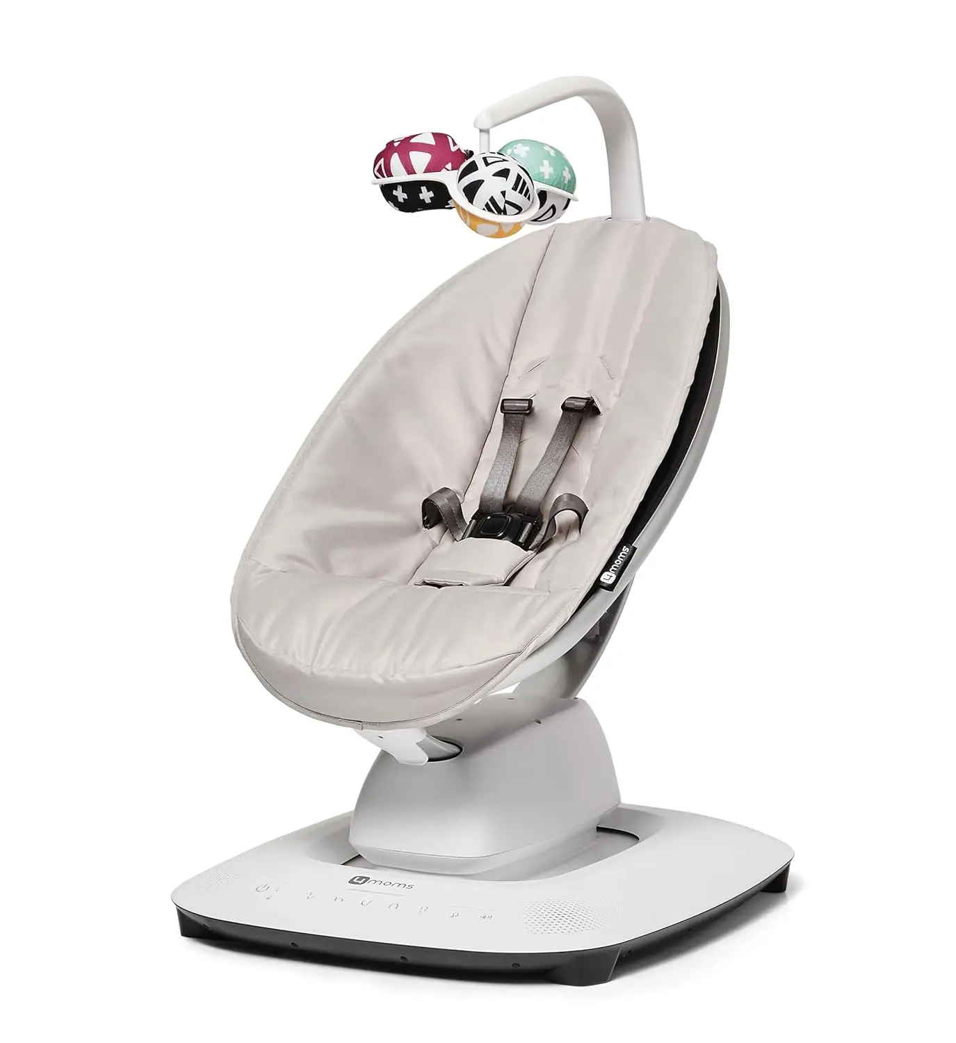 Grey Baby Swing com Bluetooth, habilitado com 5 Moções Únicas