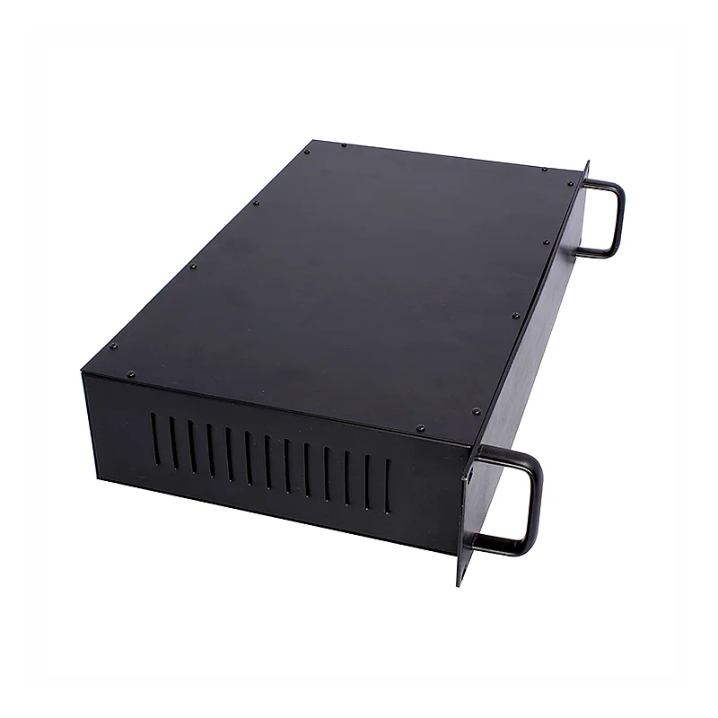 Venta caliente de fábrica, chasis de servidor de computadora de chapa industrial personalizado, 2U, 19 pulgadas, montaje en estante, caja de servidor ATX