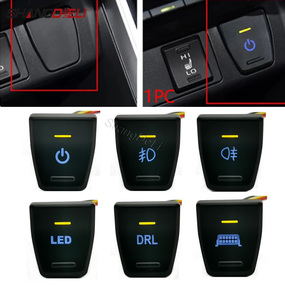 1Pc Led Drl Front R…