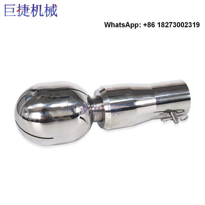 Ball diameter 25mm internal thread CIP cleaning ball 316L sanitary rotary cleaning ball spray head pin type