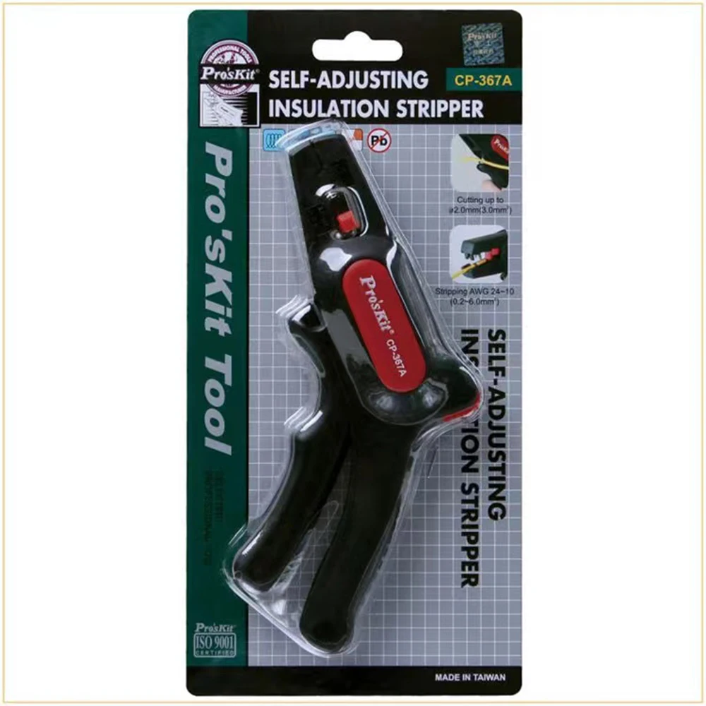 Made In Taiwan Automatic Wire Stripper and Cutter Self-adjusting Insulation Stripper