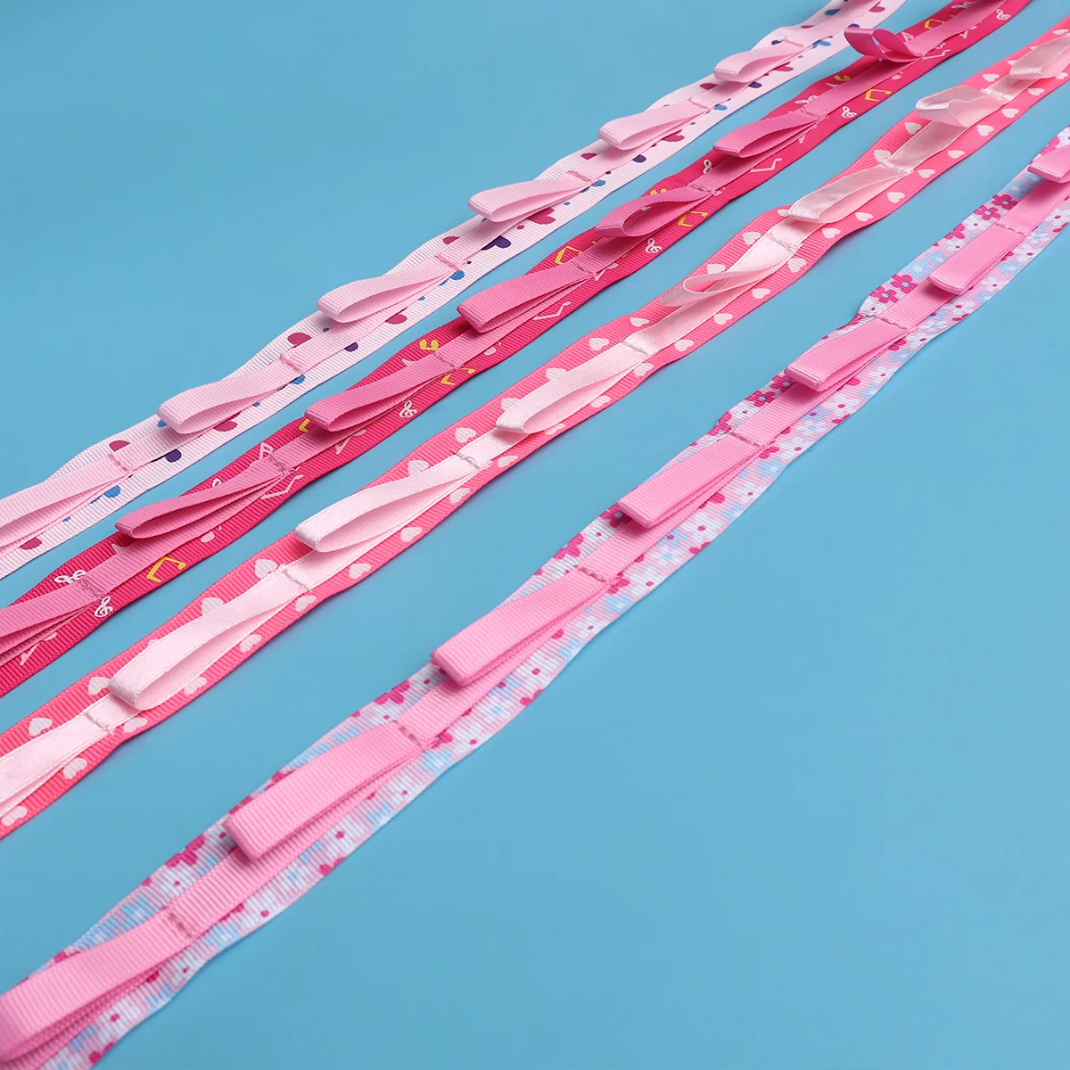 

5Pcs Hair Pin Holder Storage Belt Organizer Strip Headband Storage for Hairpins Clips and Hairbows