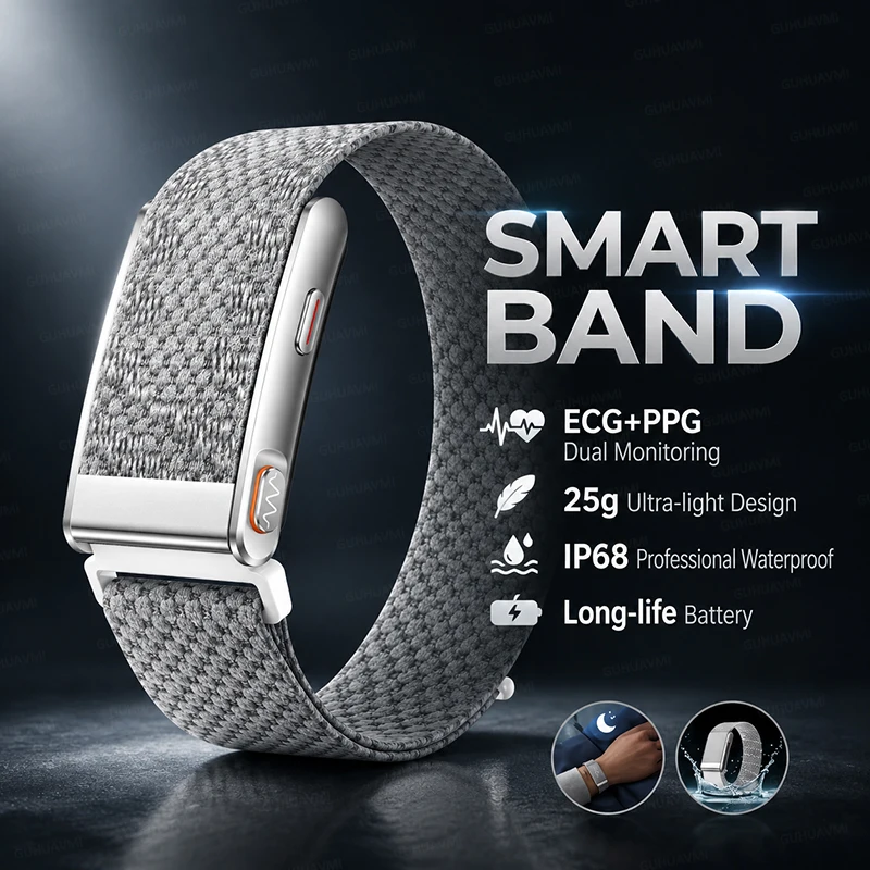 2026年最新モデル-スポーツフィットネストラッカー-スマートバンド-ecg（心電図）-血中酸素濃度-血圧-尿酸-血中脂質-3atm防水仕様-メンズ-レディース用