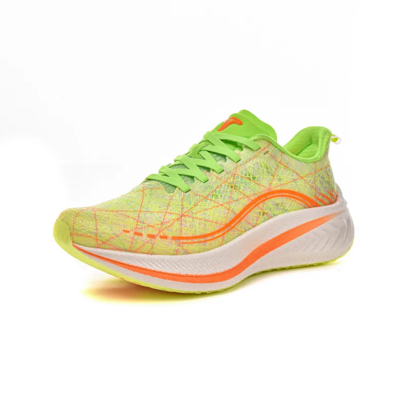 

Lightweight Comfort Carbon Plate Racer, Night-Running Safe with Glow Feature, Unisex Shoes