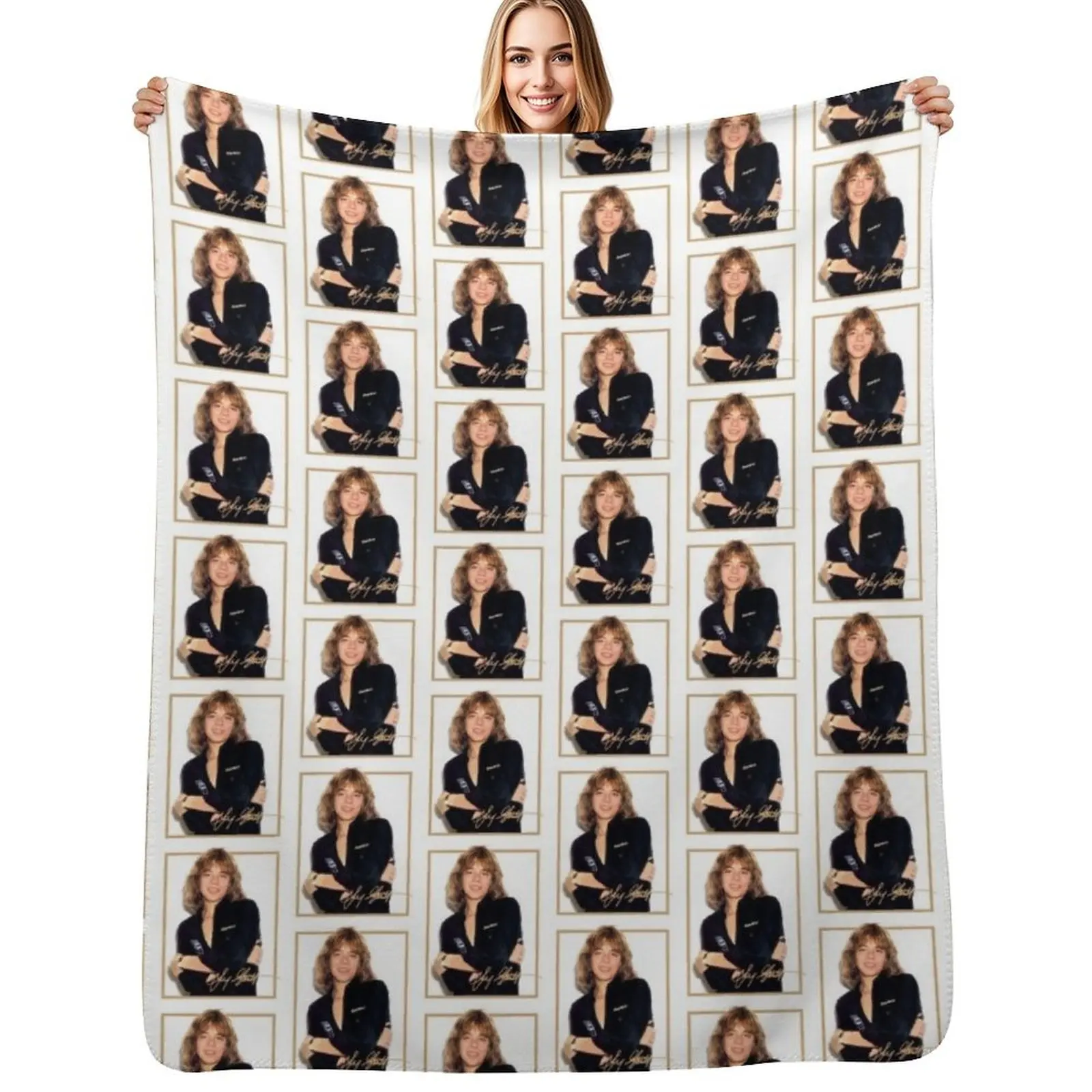 

Leif Garrett Throw Blanket Vintage Soft Thermal Shaggy Blankets