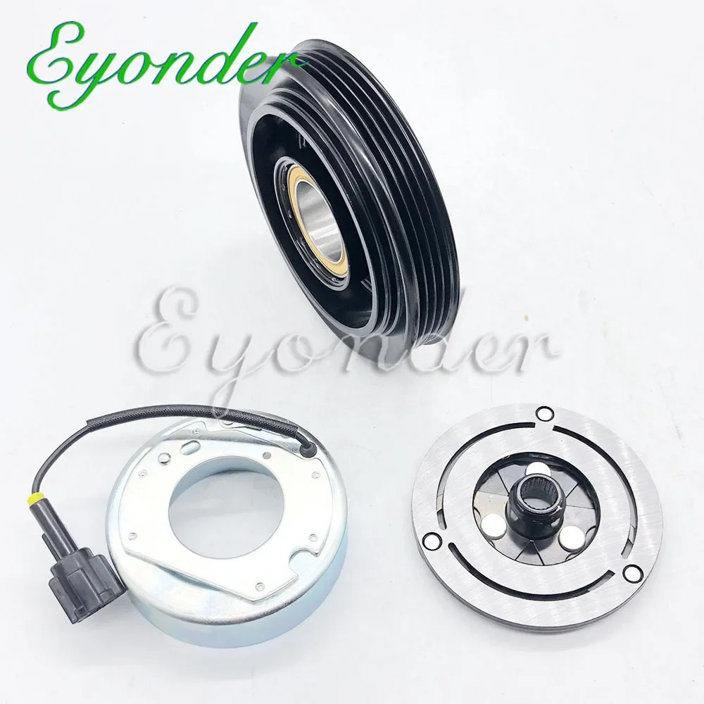 AC Compressor Clutch Pulley DKV08R for NISSAN MICRA K12 1.2 1.4 1.6 NOTE 92660AX800 92600AX30B 92600AX800 92600AX80A 92600AX80B