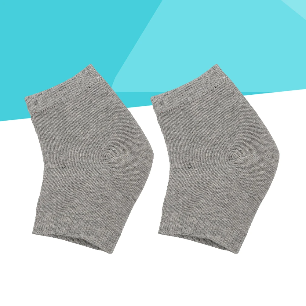 

Gel Heel Socks Open Toe Moisturizing Socks For Cracked Feet Heel Pain Relief Anti-Slip Breathable Foot Care Sleeves Dry