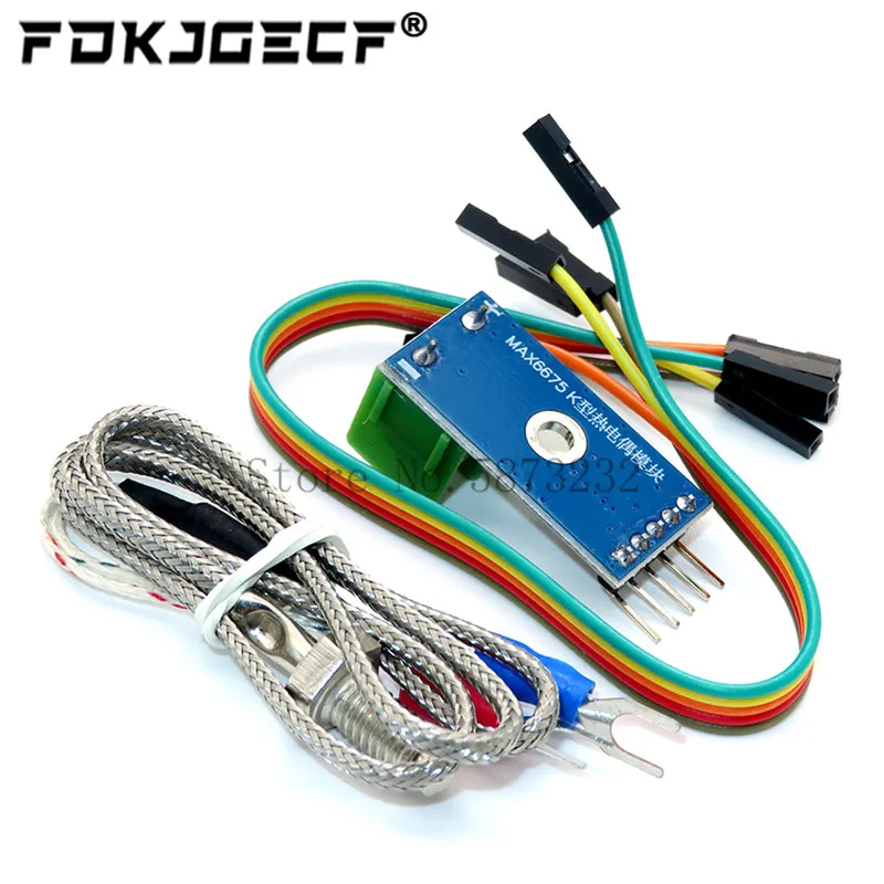 Modulo MAX6675 + modulo gradi di temperatura sensore termocoppia termocoppia tipo K per arduino