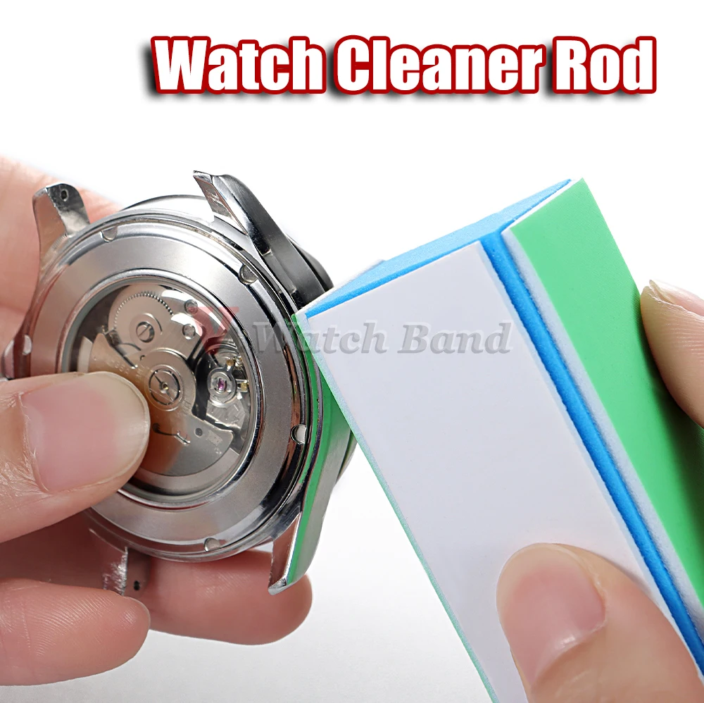 1/2/4pcs Watch Cleaner Rod for Watchmaker Accessories Tools 4 Sides Mesh Polishing Files Wrist Watch Parts Cleaning Polish Tools