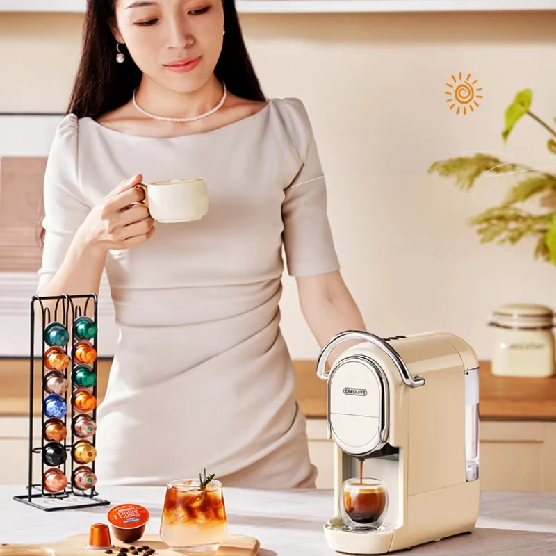 

Coffee Makers Nordic Capsule Fully Automatic Portable Office Small Home Italian Style Rapid Heating Cooling Switching