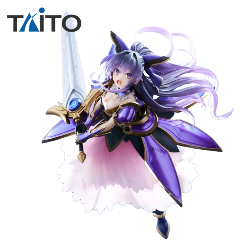 

Фигурка аниме TAiTO DATE A LIVE Yatogami Tohka, фигурка из ПВХ, 21 см, Коллекционная модель, кукла, статуэтка, украшение, подарки