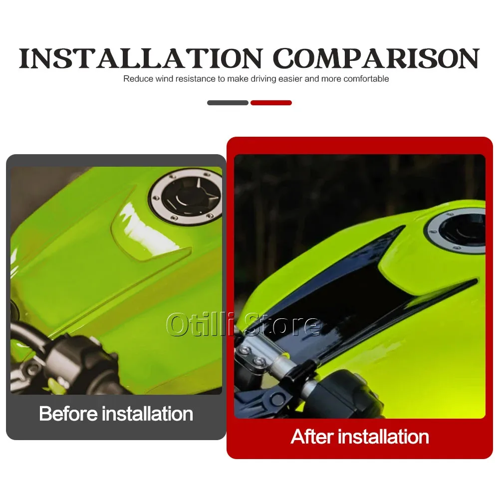 ฝาครอบถังน้ำมันด้านหน้า ฝาครอบแฟริ่งด้านบน อุปกรณ์ตกแต่งรถจักรยานยนต์ สำหรับ Street Triple 765 R RS 765R 765RS Moto2 2023 2024