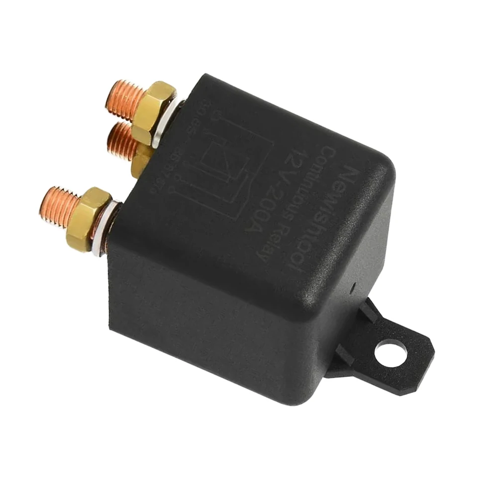 

Новое непрерывное реле управления мощностью 12 В 200 А, универсальное для автомобилей, грузовиков, лодок