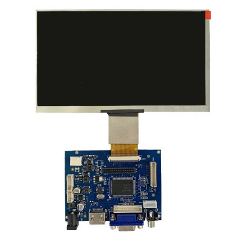 Superior-7 Inch 50Pin HD 1024X600 LCD Display -Compatible Driver Board DIY Chassis Display Kit For Raspberry Pi