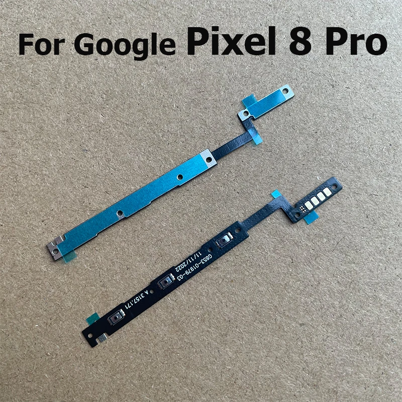Power On Off Volume Side Button Key Flex Cable Replacement For Google Pixel 8 Pro