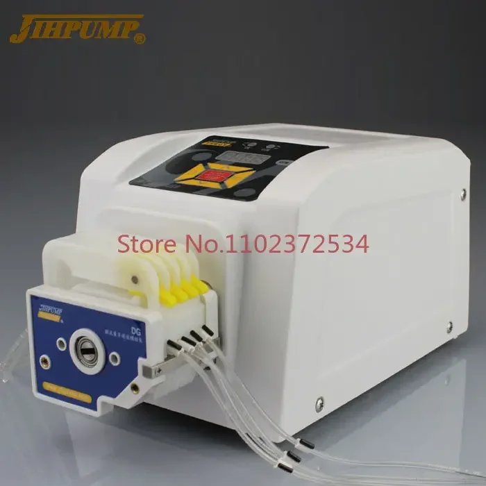 JIHPUMP 110v 220v High Quality Small Peristaltic Pump Water Liquid Dosing Hose Pumps Pumping Machine Controller Market Price