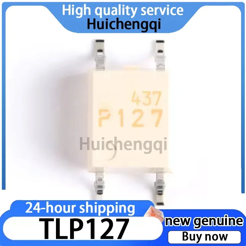 10PCS TLP127 TLP127 Package SOP-4 Optocoupler Darlington Optocoupler Output