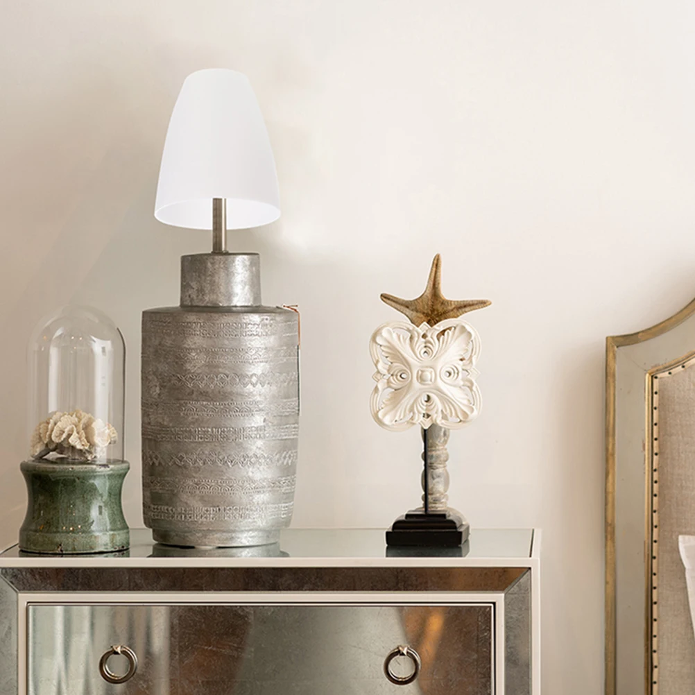 

4pcs Plastic Lampshade Flat Head Design For Table Hanging Wall Lamp Simple Light Cover Replacement Shade Lamp Accessory