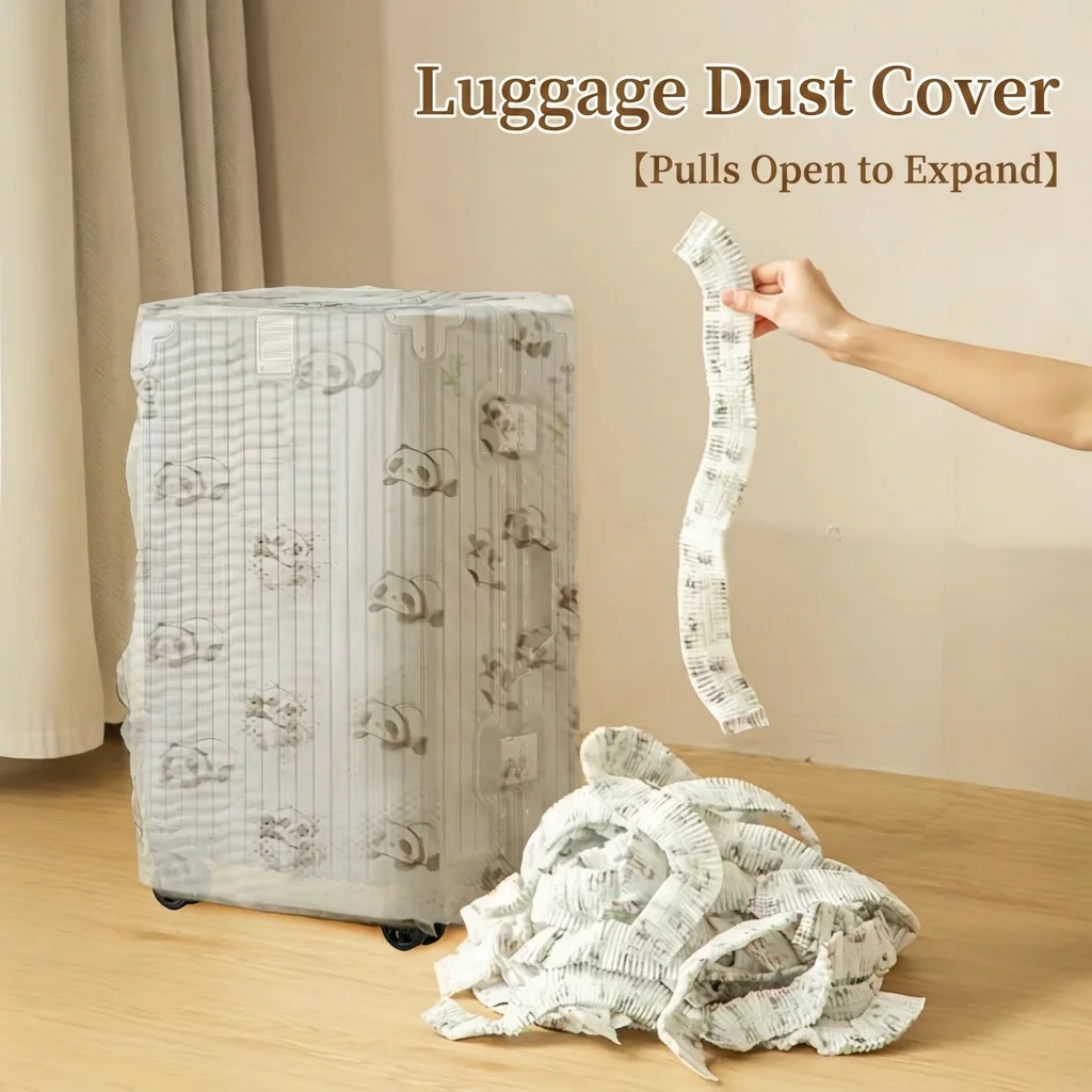 Elastic Dust Shield Safe Suitcase Protector Luggage Dust Cover Elastic Dust Cover For Suitcase Luggage