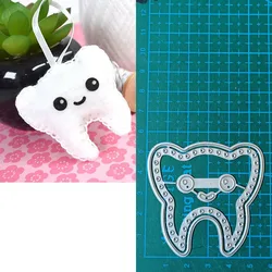 tooth Metal Cutting Dies Mold Scrapbooking Decoration Paper Cards Craft Knife Mould Blade Punch Template Embossing Stencils