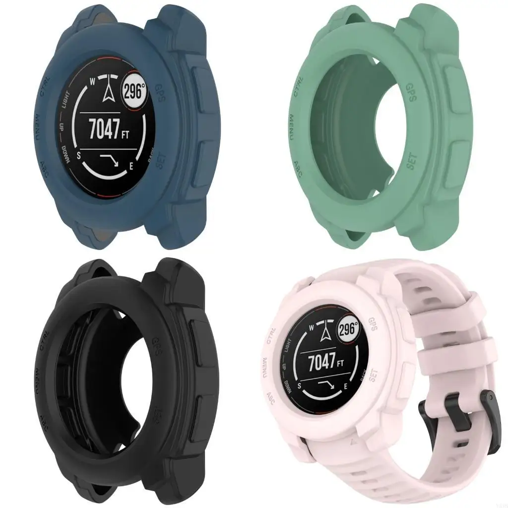 

Y5JB Smartwatch 40mm 45mm Silicone Soft Case Dustproof Protector Housing Sleeve Cover