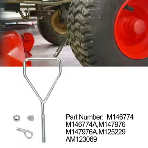 Front Windshield Kit Draft Hanger Arm Hardware Kit Fits For John-Deere Mower And Lawn Tractor Deck Front Acccessories