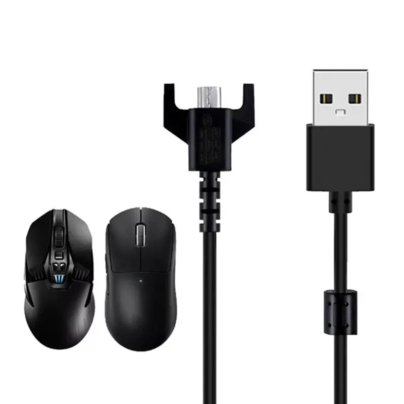 DT51 Replacement USB Charging Cable for Logitech G PRO G903 G703 G403 Gaming Mouse 180cm
