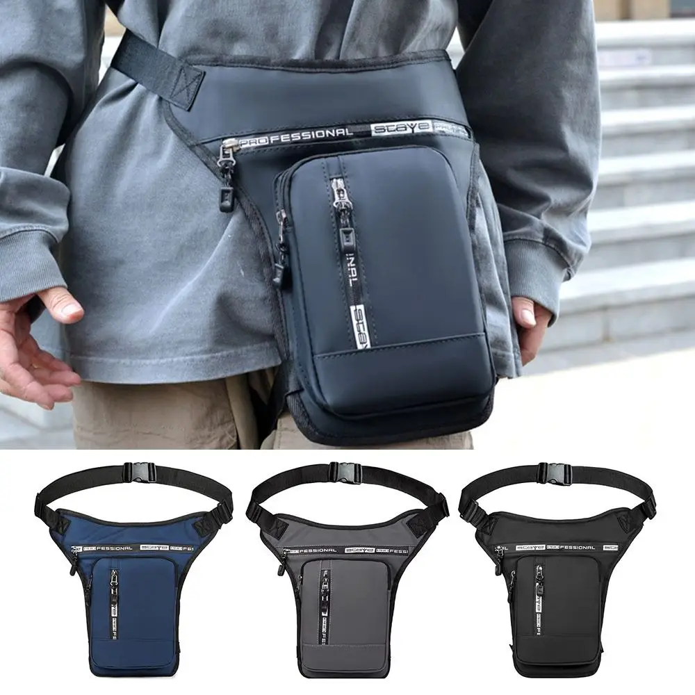 

Multi-functional Running Waist Bag Large Capacity Waterproof Outdoor Crossbody Bag Adjustable Phone Pocket Thigh Running Pack