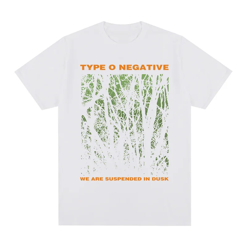 Type O Negative Vintage T-shirt Suspended In Dusk Essential Rock Band Clothing Cotton Men T shirt New Tee Tshirt Womens Tops