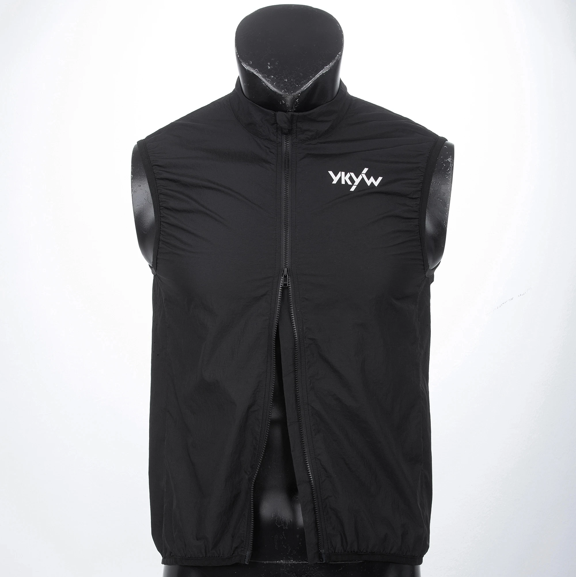 YKYWBIKE 2026 Herren Radfahrweste Wasserabweisend Winddicht Atmungsaktiv Leicht Ärmellose Weste Rennrad Fahrrad Windbreaker – Detail 27