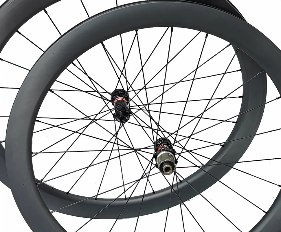

700C Custom Personalized Gravel Carbon Disc Bike Clincher Wheelset 45mm/50mm Or Other SizeSticker Ratchet 36T 60T Road Racing