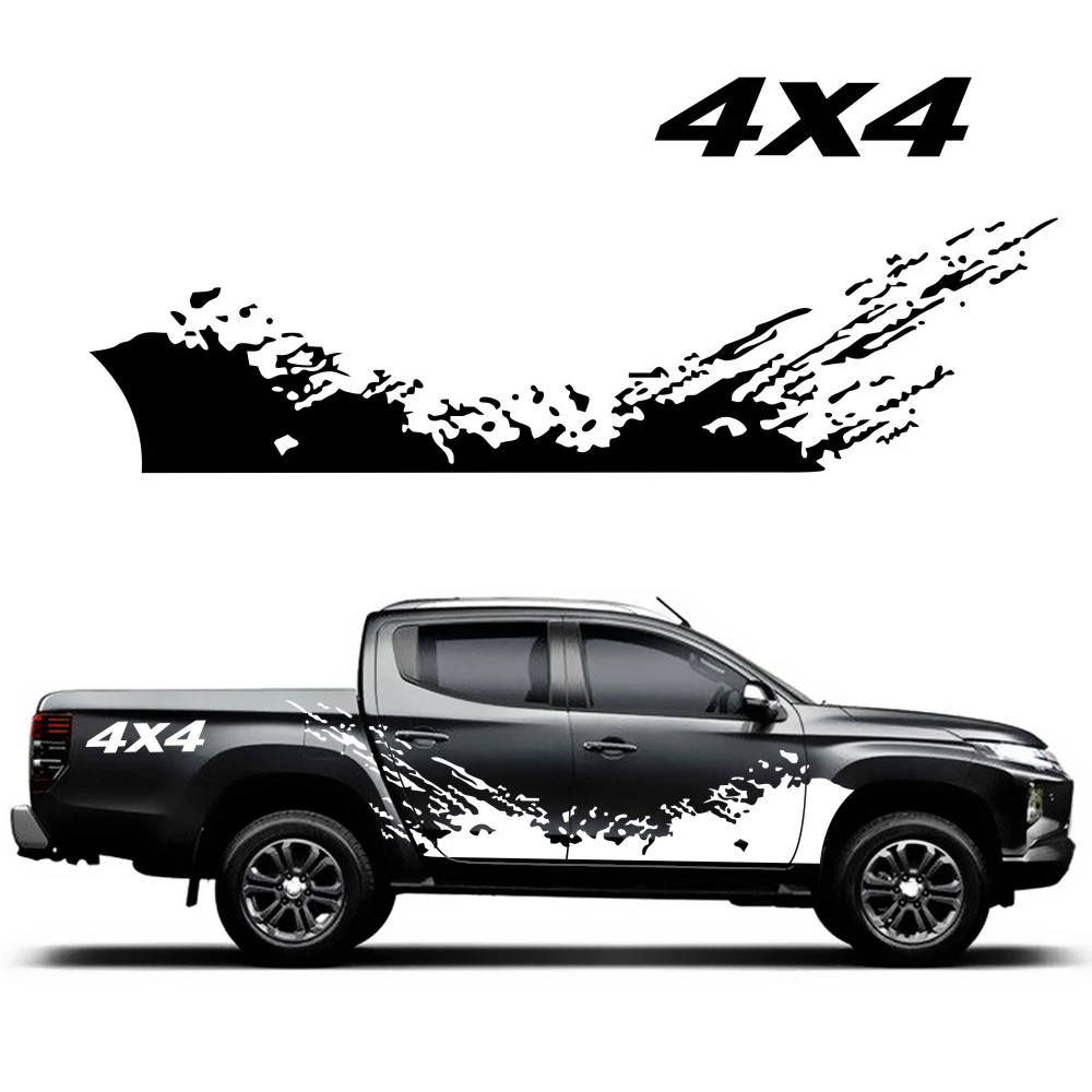 Csr Vinyl Decal 4X4 Mountain Graphics Sticker Car Styling Auto Body Door Side Customized Sticker For Pickup For Raptor Wholesale