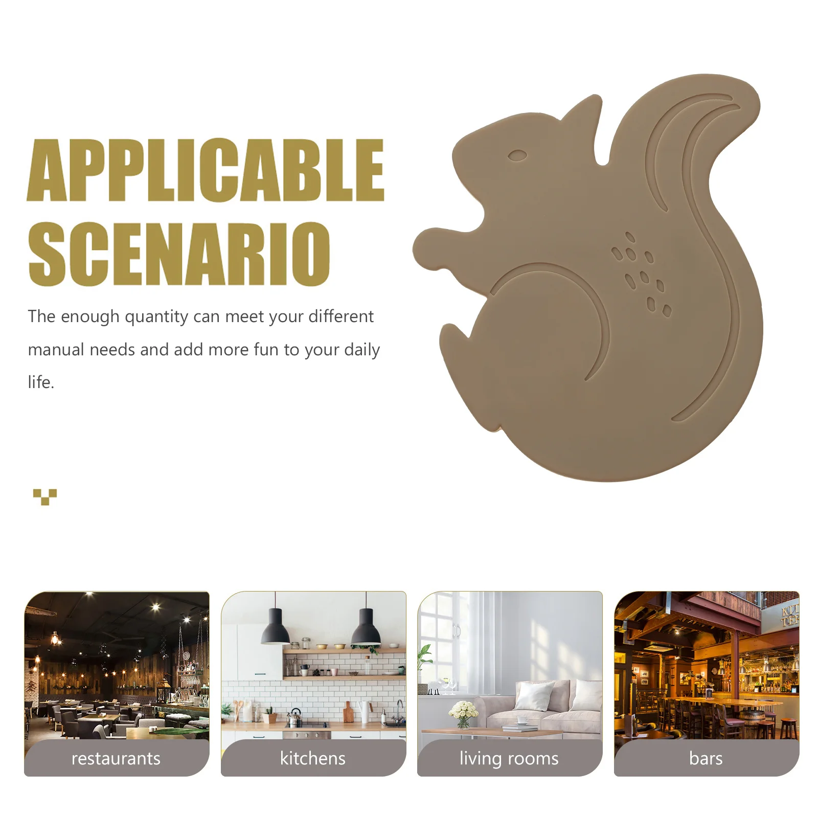 

2Pcs Silicone Heat Resistant Cup Mats Thickened Anti-Scalding Non-Slip Coasters Home Restaurant Coffee Bar Protective Tumbler