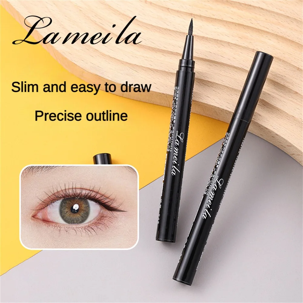 LAMEILA płynny Eyeliner wodoodporny Ong trwały gładki łatwy dla początkujących Eyeliners ołówek do makijażu narzędzia kosmetyczne